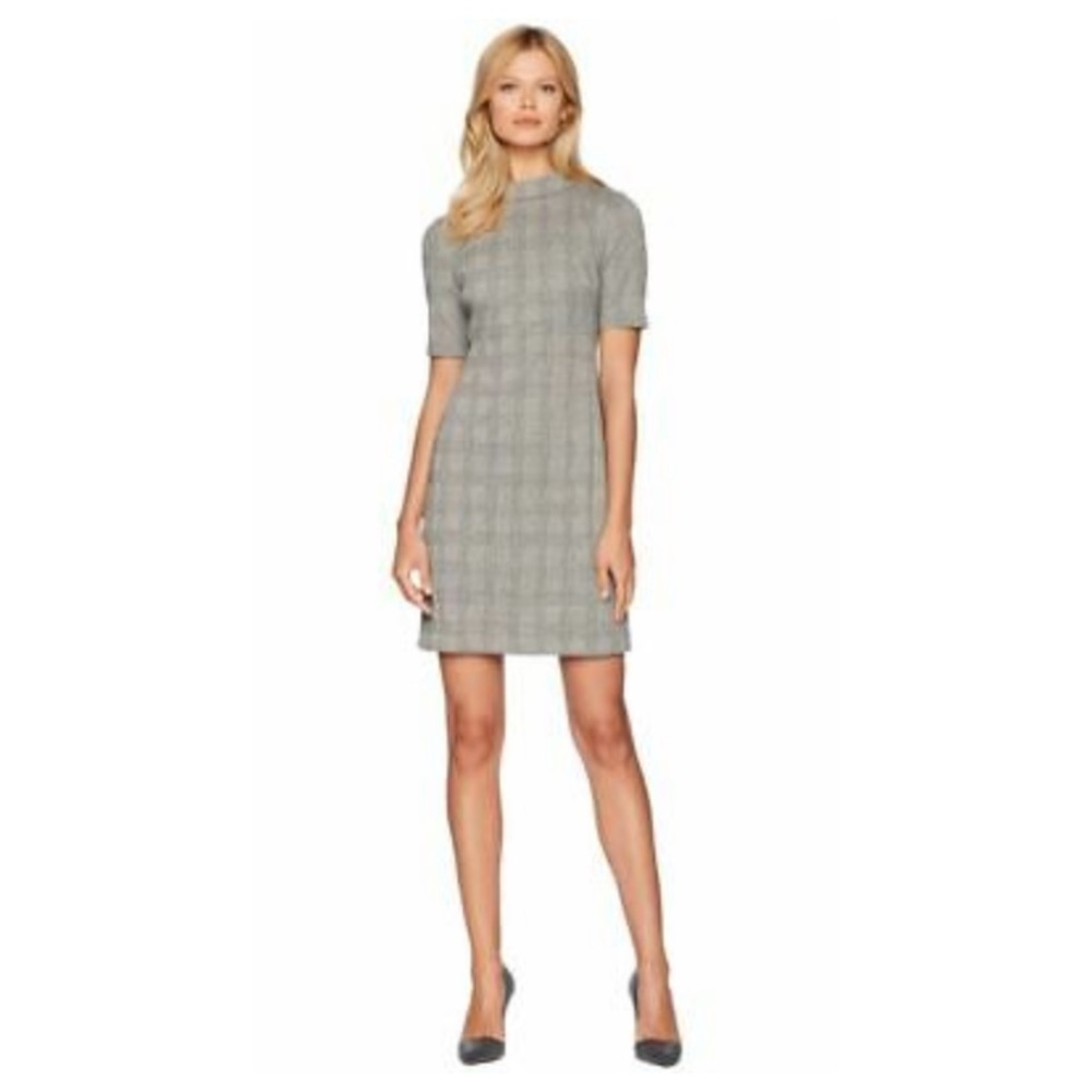 LIKE-NEW Chaps Pandora Check Sheath Dress